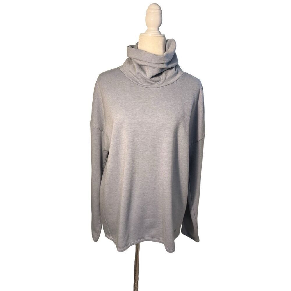 Apana lavender slouch neck pullover - M